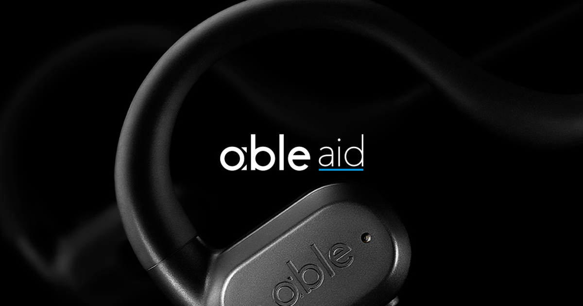 ABLE-AID-01 ワイヤレス集音器 able aid エイブル エイド - オーディオ機器